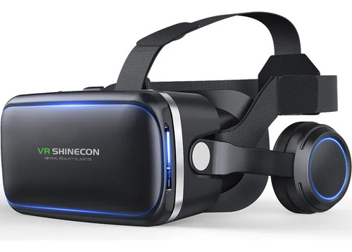 Gafas Realidad Virtual Vr Shinecon Con Auriculares Y Control