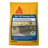 Sika-101 Mortero Plus Rec. Impermeable Blanco 2kg Sika-101