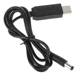 Cable Elevador Usb De 5 V Para Dc 12 V, 5,5 X 2,1 Mm, Power