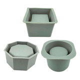 3 Moldes Para Jardineras Macetas Pequeñas Para Plantas