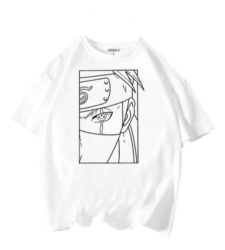 T-shirt Camiseta Playera Oversized Naruto Holgada