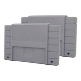 Kit 2x Case Carcaça Fita Cartucho Snes Super Nintendo