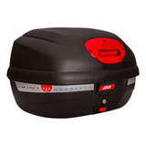 Baú Givi Monolock Point 33 Litros E33n - Lente Vermelho