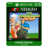 Aca Neogeo Big Tournament Golf Xbox