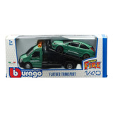 Burago Escala 1/43 Remolque Iveco Flatbed Ford Focus St