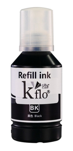 Kflo Tinta T504 Compatible Negro 127ml Pigmentada Para Eps