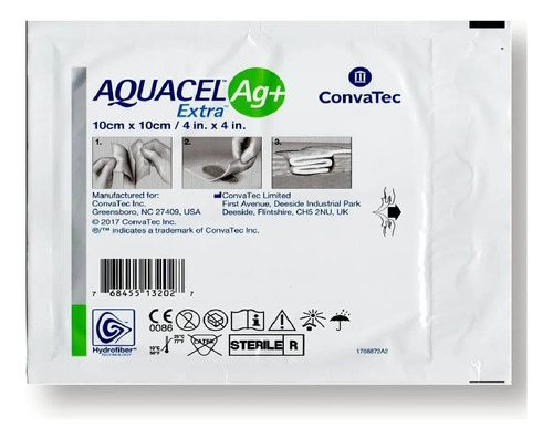 Apósito Aquacel Ag 10x0