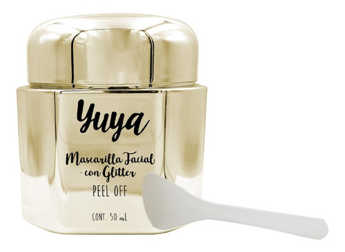 Yuya Nueva Mascarilla Facial -  Peel Off Con Glitter 