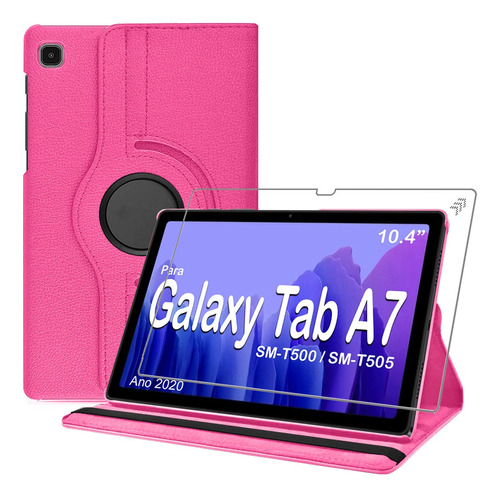 Capa Case Para Samsung Tab A7 10.4  Sm-t500/t505 + Pelicula