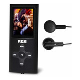 Reproductor Mp4 Mp3 Rca M6608 Pantalla A Color De 1,8 8 Gb Color Negro