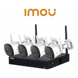 Cctv Kit Imou Wifi Nvr 8ch + 4 Cam Bullet 2c Tienda9cl