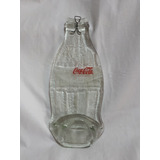 Deco - Botella Aplastada Coca Cola Zero Vitrofusion 20 Cm