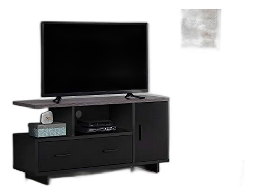 Soporte Tv Monarch Specialties I Stand-48 L Gris Con Almacen