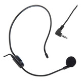 Microfono De Condensador Tipo Diadema Portatil Cable 3.5 Mm