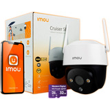 Cámara Seguridad Cruiser 2mp Wifi Exterior Ip + Sd 32 Gb Wd