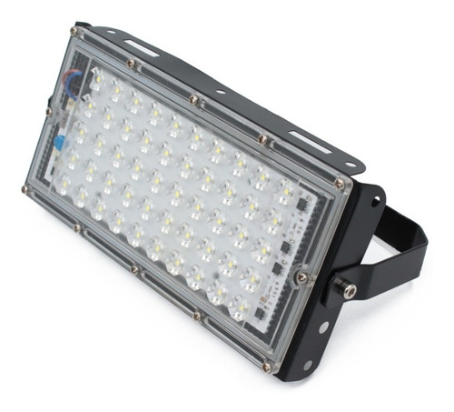 Reflector Led 50w 500w Luz Blanca Brillo Exterior Resistente