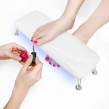 2 1 Uv Led Lámpara De Uñas Uñas Brazo De Descanso Co...