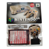 Consola N64 Nintendo 64 Gold Zelda 100% Genuina +juego +caja