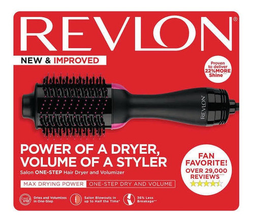 Revlon Escova Secadora Modeladora Elétrica Sem Juros + Nfe