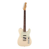 Guitarra Elétrica Fender Classic '60s Telecaster De  Amieiro Olympic White Poliéster Com Diapasão De Pau-rosa