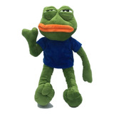 Peluche Meme Pepe Rana | Pepe Frog | 43cm