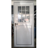 Puertas Alum 70x200 1/2 Vidrio Rep Postigo Mosquitero Envio