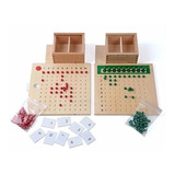 Montessori Material En Caja Arithmatics La Enseñanza Educati
