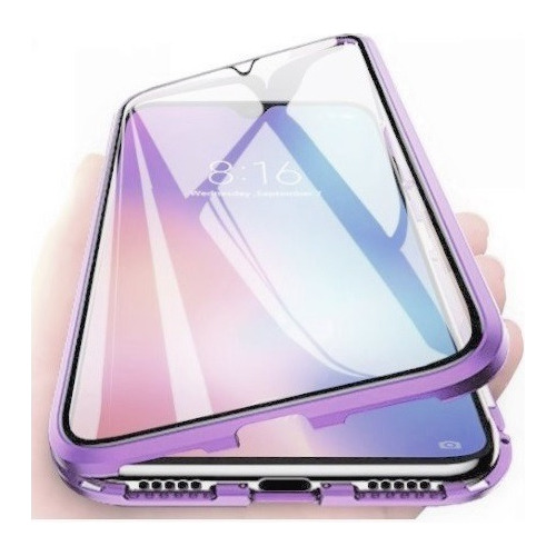 Funda Bumper 360 Magnética Poco M3 Pro / 5g / Doble Cristal