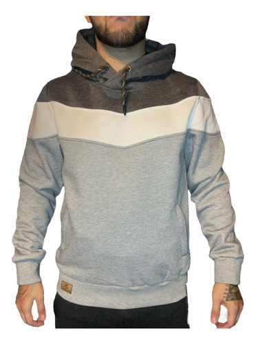 Buzo Capucha Hoodie I-run Con Bolsillos Para Hombre