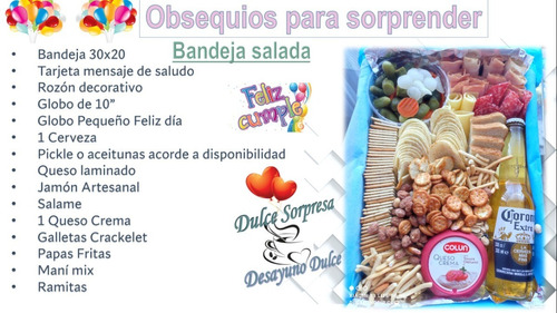 Desayuno A Domicilio Tablas Picoteo Salada