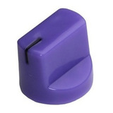 Knob Modelo Fulltone Roxo Com Parafuso (kit 10 Knobs)