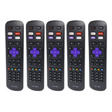 5 Controles Remoto Compatível Tv Semp Roku Smart 