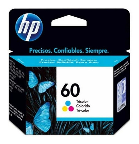 Cartucho Hp 60 Tricolor Original Cc643wl - F4280 F4480 D110a