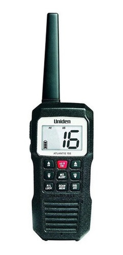 Rádio Vhf Portátil Uniden Atlantis 155 Flutuante Maritímo