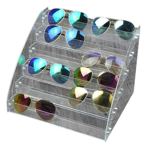 Organizador Gafas Sol Acrílico Multicapa, Caja A