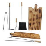 Juego Asador Kit Asador Set Asado Juego Asado Kit Asado X7