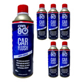 Kit 6 Limpa Cárter E Motor Car Flush Car80 400ml