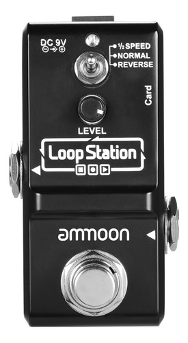 Ammoon Loop Station Mini Looper - Pedal Para Guitarra (10 Un