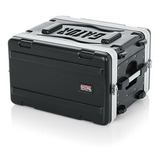 Funda Rack Gator 6u Moldeada Ligera Con Cierres Resistentes