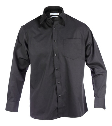 Camisa Trevira Negra Hombre