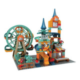 Rueda De La Fortuna De Lego Con Vagon De Ferrocarril Ninos