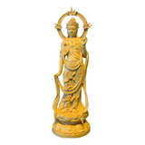 Artesanías De Madera De La Estatua De Buda De Guanyin S