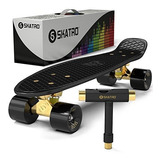 Mini Cruiser Skatro: 22 Pulgadas, Estilo Retro, Completo.