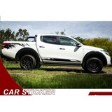 Vinil 4pz Stiker Calcas Rótulos Mitsubishi L200  08-2021 4x4