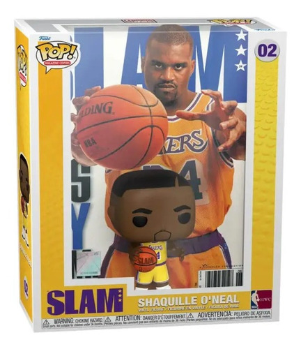 Funko Pop Magazine Cover Shaquille O'neal 02 Nba