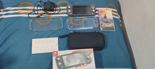 Nintendo Lite Switch Lite 32gb Color Gris + Accesorios