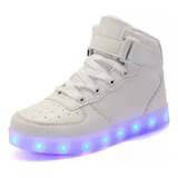 Zapatos Con Luz Led Para Hombre Y Mujer, Luminosos Con Cargo