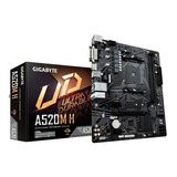 Placa Madre Gigabyte A520m-h Amd Am4 - Progaming