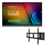 Kit Pantalla Interactiva Viewboard 6550 4k Uhd Con Soporte