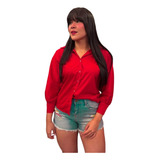 Blusa Elegante Manga Larga Para Dama